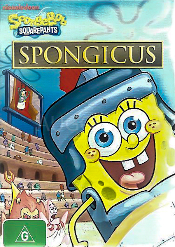 SPONGEBOB SQUAREPANTS: SPONGICUS -Rare DVD Aus Stock Animated New
