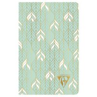 Neo Deco Collection -Liana Sea Green- Sewn Spine Notebook - A5 Ruled