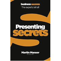 Presenting (Collins Business Secrets) -Martin Manser Book
