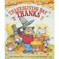 Thanksgiving Day Thanks -Lynn Munsinger Laura Malone Elliott Children's Book