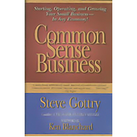 Common Sense Business -Steve Gottry Book