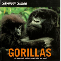 Gorillas -Seymour Simon Paperback Book