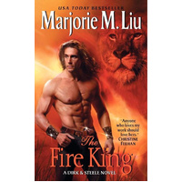 The Fire King: A Dirk & Steele Novel -Marjorie M. Liu Book