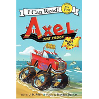 Axel the Truck: Beach Race (I Can Read Level 1) Children's Book