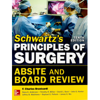 Schwartz's Principles of Surgery ABSITE and Board Review, 10/e - Paperback Book