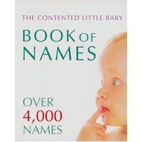 Contented Little Baby Book Of Names -Gillian Delaforce Book