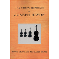 The String Quartets of Joseph Haydn -Floyd,Margaret Grave Music Novel Book