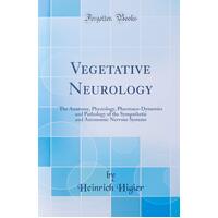 Vegetative Neurology Hardcover Book