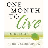 One Month to Live Guidebook: To a No-Regrets Life Book