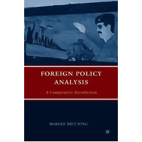 Foreign Policy Analysis: A Comparative Introduction Book