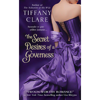 The Secret Desires of a Governess -Tiffany Clare Book