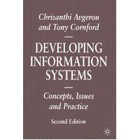 Developing Information Systems Book