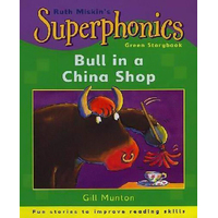 Superphonics: Green Storybook: Bull In A China Shop Children's Book