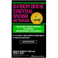 Random House Essential Spanish Dictionary Book