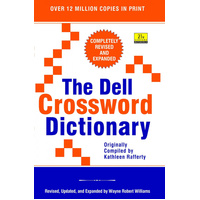 The Dell Crossword Dictionary -Wayne Robert Williams Book