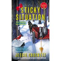 A Sticky Situation: Sugar Grove Mystery -Jessie Crockett Paperback Book
