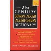 21st Century German-English, English-German Dictionary Paperback Book