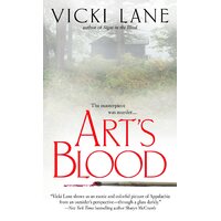 Art's Blood -Vicki Lane Hardcover Book