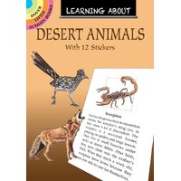 Learning About Desert Animals: With 12 Stickers - SY BARLOWE