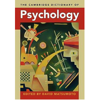 The Cambridge Dictionary of Psychology -David Matsumoto Paperback Book