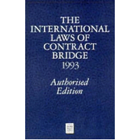 International Laws of Contract Bridge 1993: Master Bridge Book