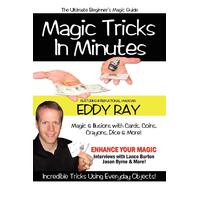 Magic Tricks in Minutes -Eddy Ray Paperback Book