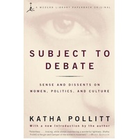 Subject to Debate Book