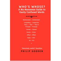 Who's Whose?: A No-nonsense Guide to Easily Confused Words? - Religion Book