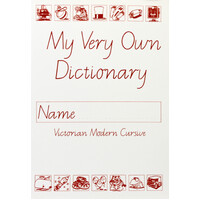 My Very Own Dictionary: Victorian Modern Cursive - Paperback Book