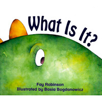Rigby Literacy Emergent Level 3 -What Is It? -Fay Robinson Children's Book