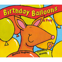 Rigby Literacy Early Level 2: Birthday Balloons -Monica Hughes Paperback Children's Book