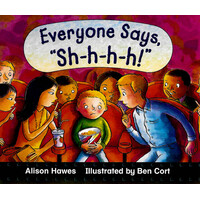 Rigby Literacy Early Level 2: Everyone Says Sh-h-h-h! - Paperback Children's Book