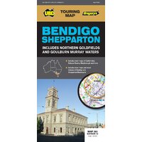 Bendigo Shepparton Map 383 15th ed Paperback Book