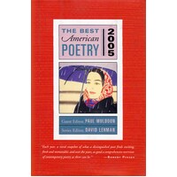 The Best American Poetry 2005: Series Editor David Lehman Hardcover Book