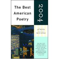 The Best American Poetry 2004: Series Editor David Lehman Paperback Book