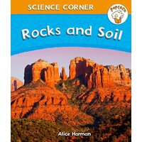 Popcorn: Science Corner: Rocks and Soil Alice Harman Hardcover Book