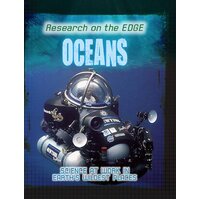 Research on the Edge: Oceans Angela Royston Hardcover Book