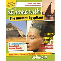 At Home With: The Ancient Egyptians Tim Cooke Paperback Book