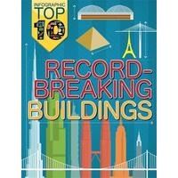 Infographic: Top Ten: Record-Breaking Buildings Paperback Book