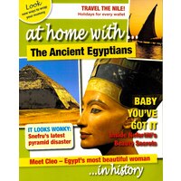 At Home With The Ancient Egyptians -Tim Cooke Children's Book