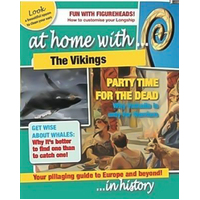 At Home With: The Vikings -Tim Cooke Children's Book