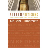 Supreme Decisions, Volume 1 Paperback Book