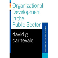 Organizational Development in the Public Sector Book