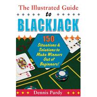 The Illustrated Guide to Blackjack Paperback Book