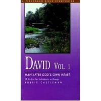 David, Man After God's Heart 1: 12 Studies (Fisherman Bible Studyguide) Book