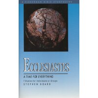 A Ecclesiastes: Time for Everything (Fisherman Bible Studyguide) Paperback