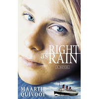 Right as Rain: A Novel -Maartje Quivooy Fiction Novel Book