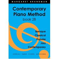 Contemporary Piano Method Book 2B Margaret Susan Brandman Paperback Book