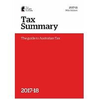 Tax Summary 2017-18: 98th Edition - 