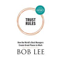 Trust Rules Bob Lee Paperback Book
